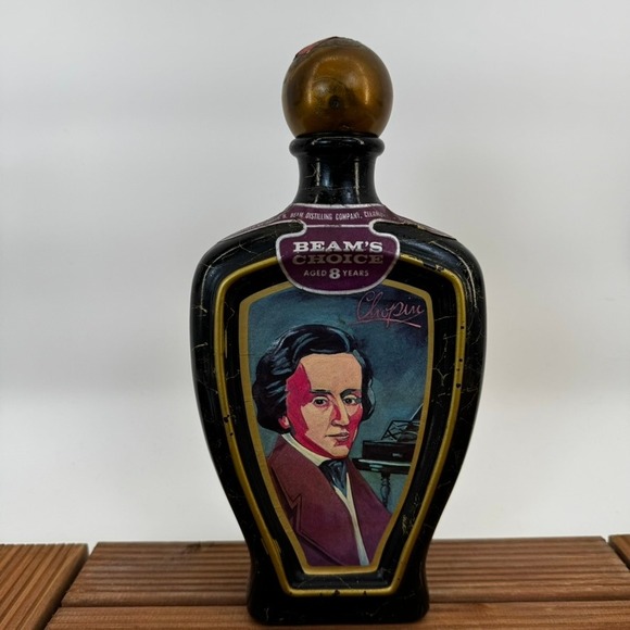 Beam's Choice Other - VTG Jim Beam Choice Aged 8 Chopin Kentucky Straight Bourbon Whiskey Bottle